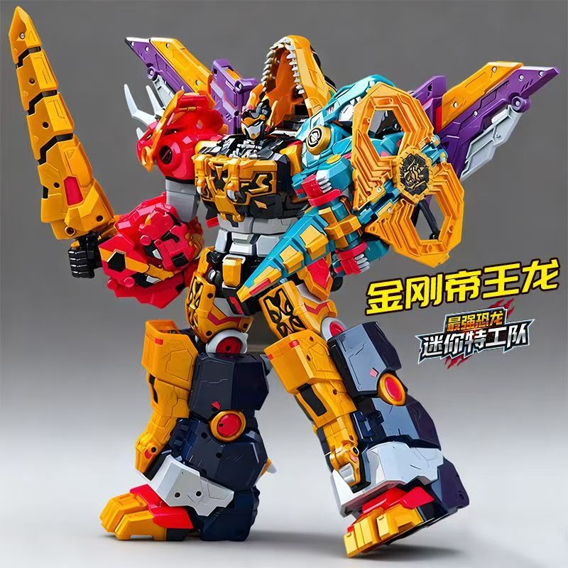 Badminton Korea - MiniForce Dinoid Warrior Transformation Robot Dinosaur