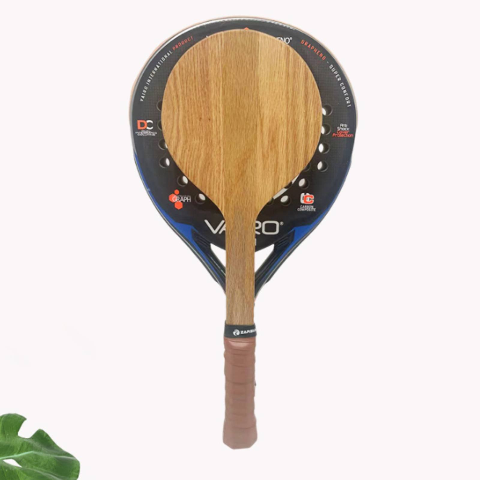 Badminton Grip - Wood Beach Tennis Racket Beach Training
