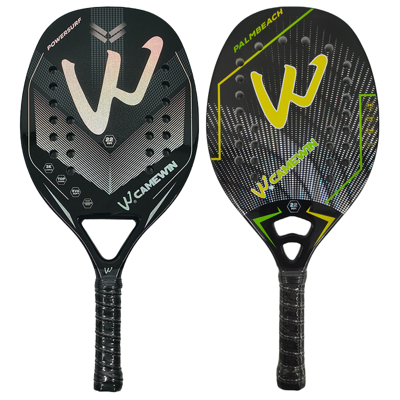 Li Ning Racket - Camewin 3K Beach Tennis Racket Full