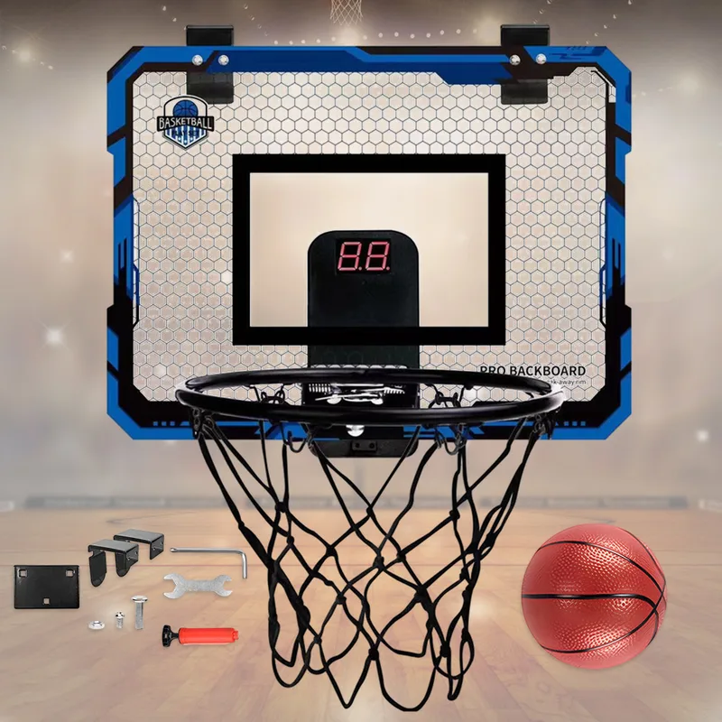 Scoreboard Digital - Kids Mini Basketball Hoop With Electronic