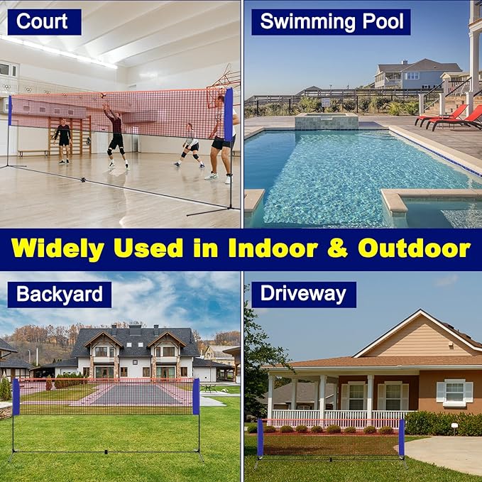 Portable Badminton Net Small S - Badminton Area 评论和价格
