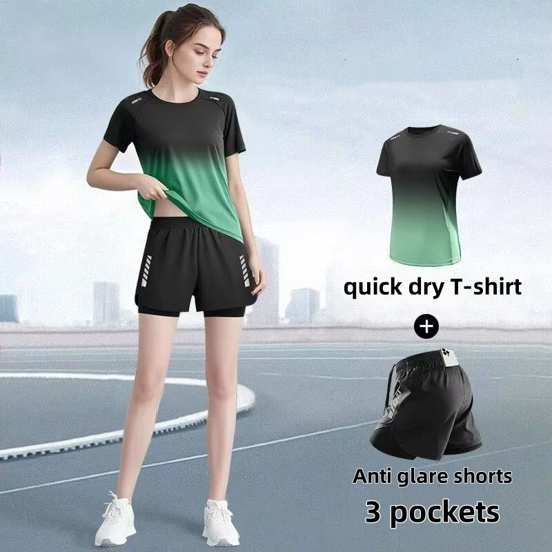 Women's sportswear set, runnin - Badminton Outfit 评论和价格
