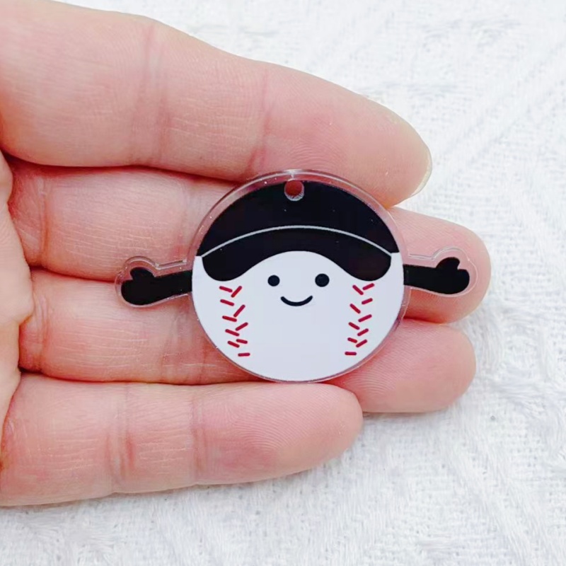 10Pcs Acrylic rugby football b - Badminton Date 评论和价格