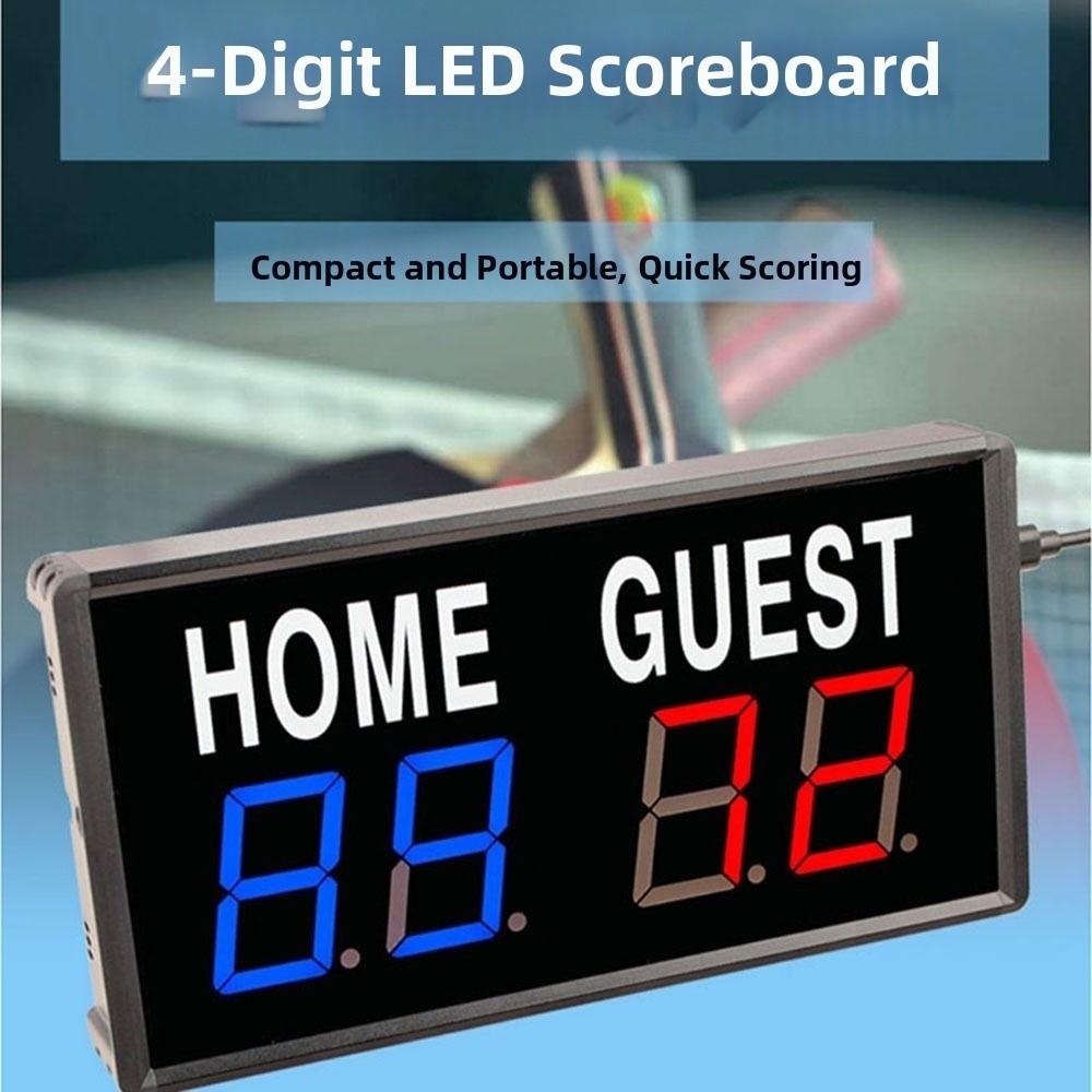 4-Digit LED Digital Scoreboard - Scoreboard Digital 评论和价格