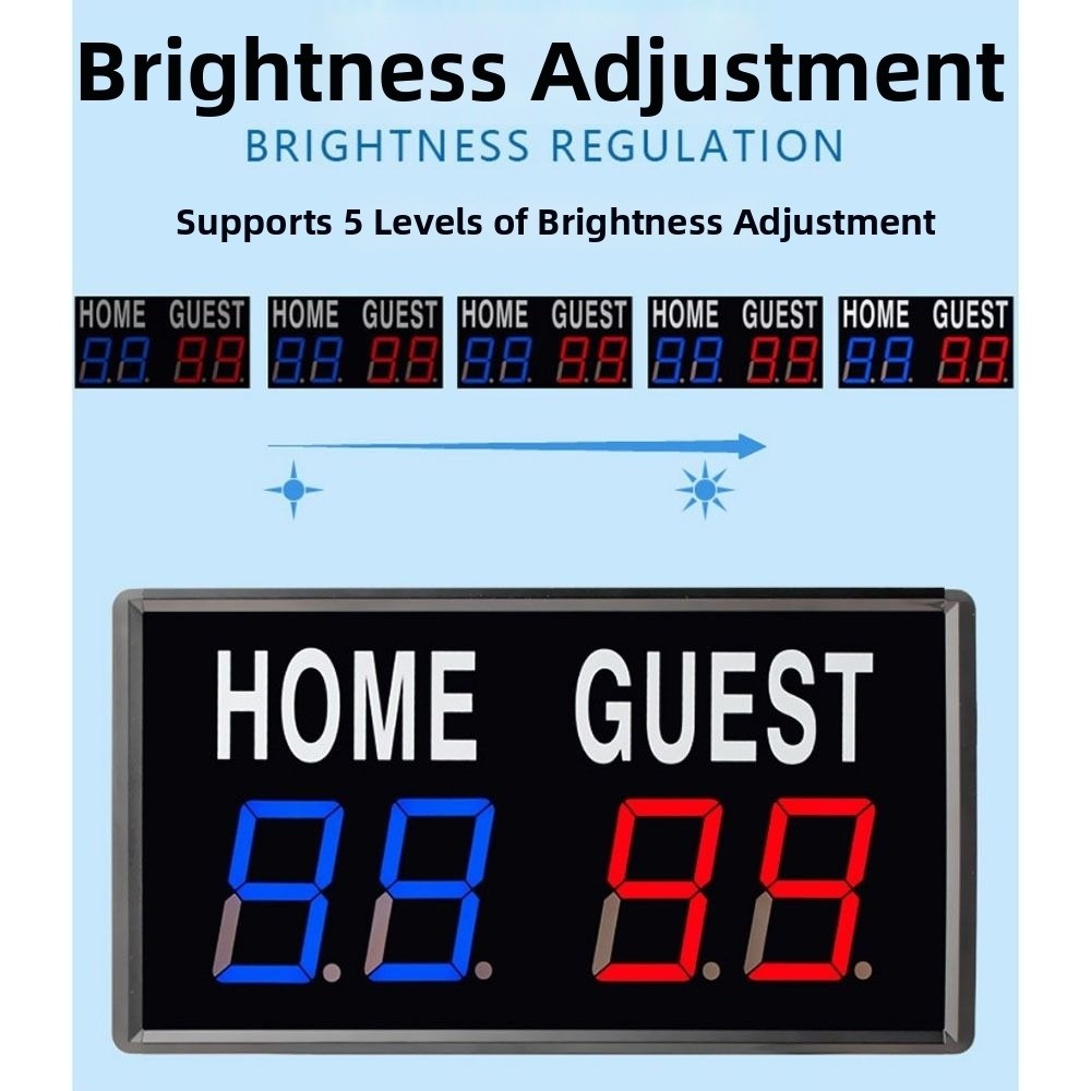 4-Digit LED Digital Scoreboard - Scoreboard Digital 评论和价格