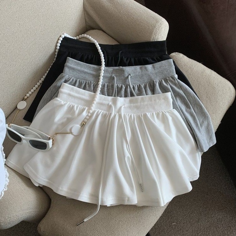 Women Mini Skirts Korean White - Badminton Korea 评论和价格