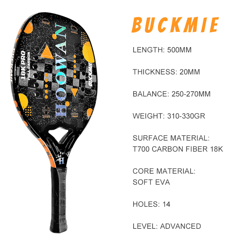 HOOWAN BUCKMIE Beach Tennis Ra - Li Ning Racket 评论和价格